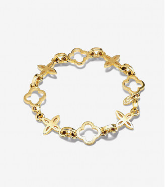 Diamond Style Gold Earring